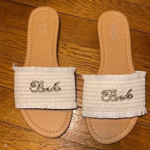 Bride sandals